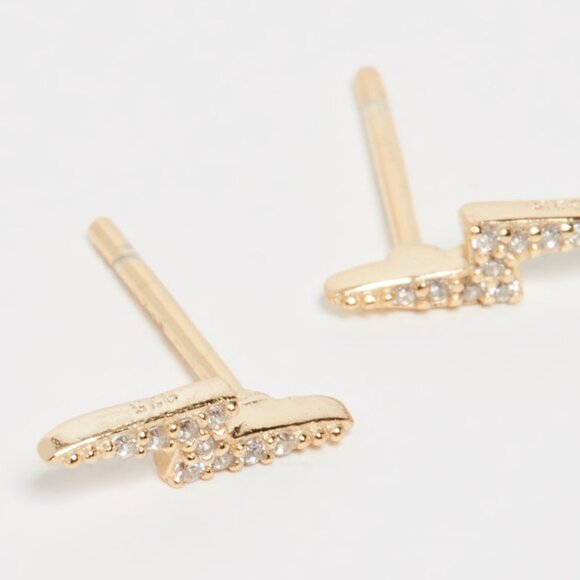 SHASHI - NWOT Electric Stud Earrings - Picture 3 of 4